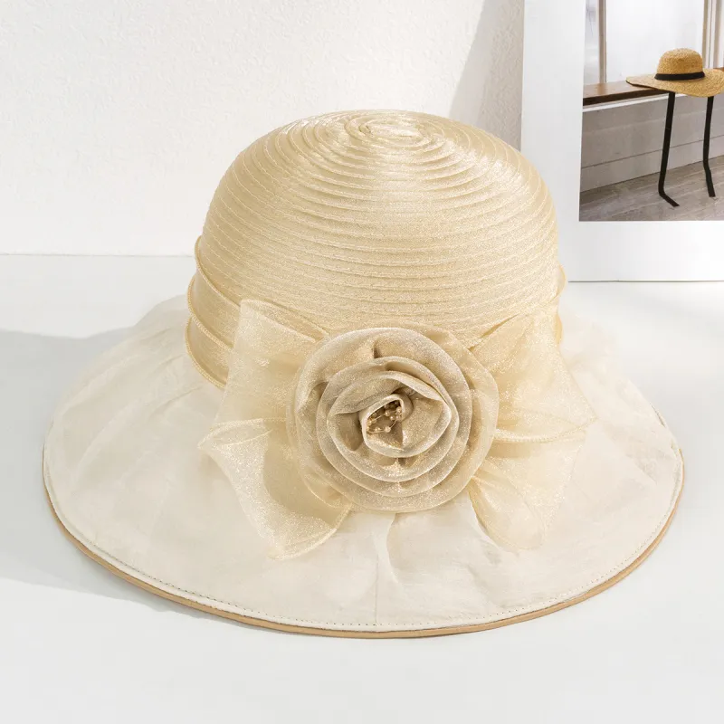 Shanghai Story Polyester Sun Protection Hats Women's-2