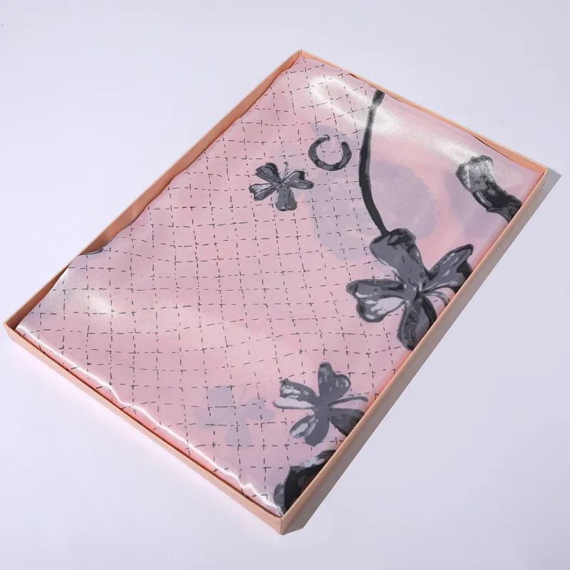 Shanghai Story 100% Polyester Silk Scarves Women's-113