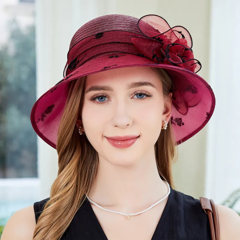 Shanghai Story Polyester Sun Protection Hats Women's-28