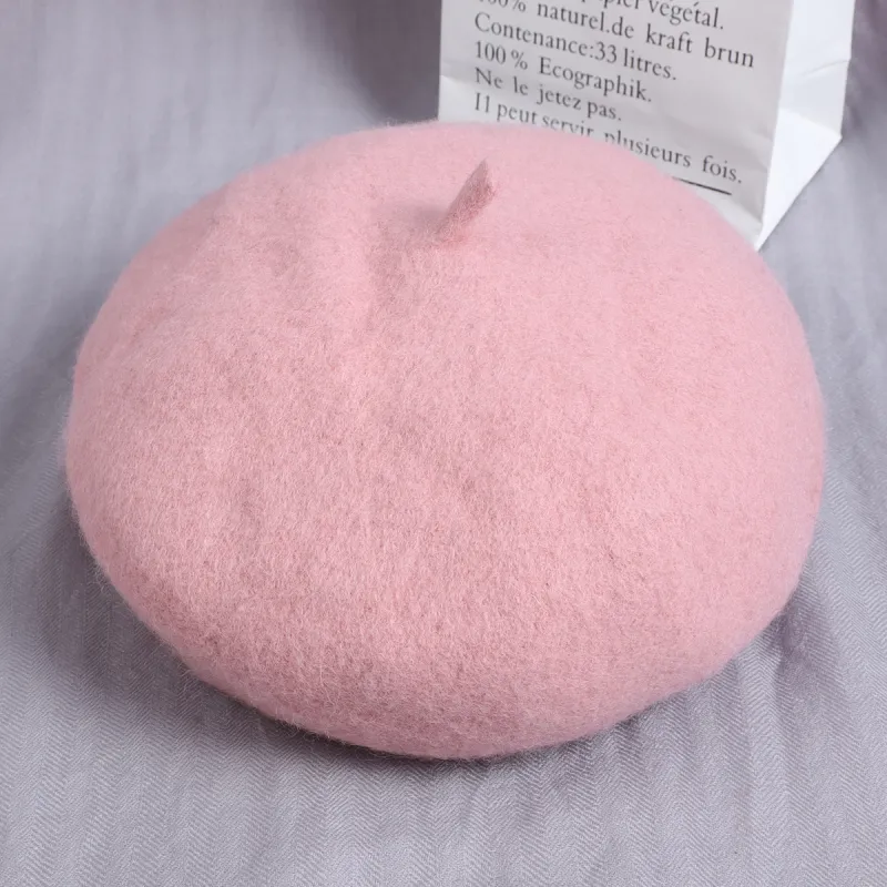 Shanghai Story Sheep Wool Berets Women's-1