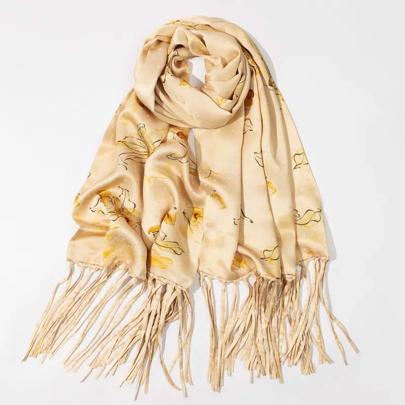 Shanghai Story Mulberry Silk Scarves Women's-10
