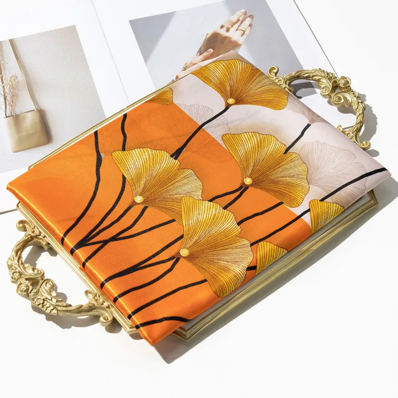 Shanghai Story 100% Polyester Silk Scarves Women's-44