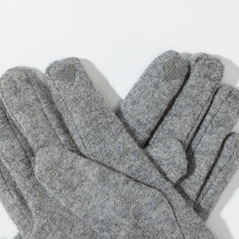 Shanghai Story Wool Blend Knit Gloves Women's 5 Colors-17