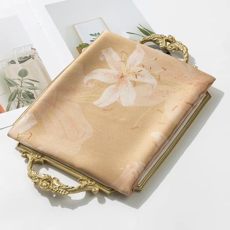 Shanghai Story 100% Mulberry Silk Scarves Women's Enchanted Dreams, Gift Box Set-84