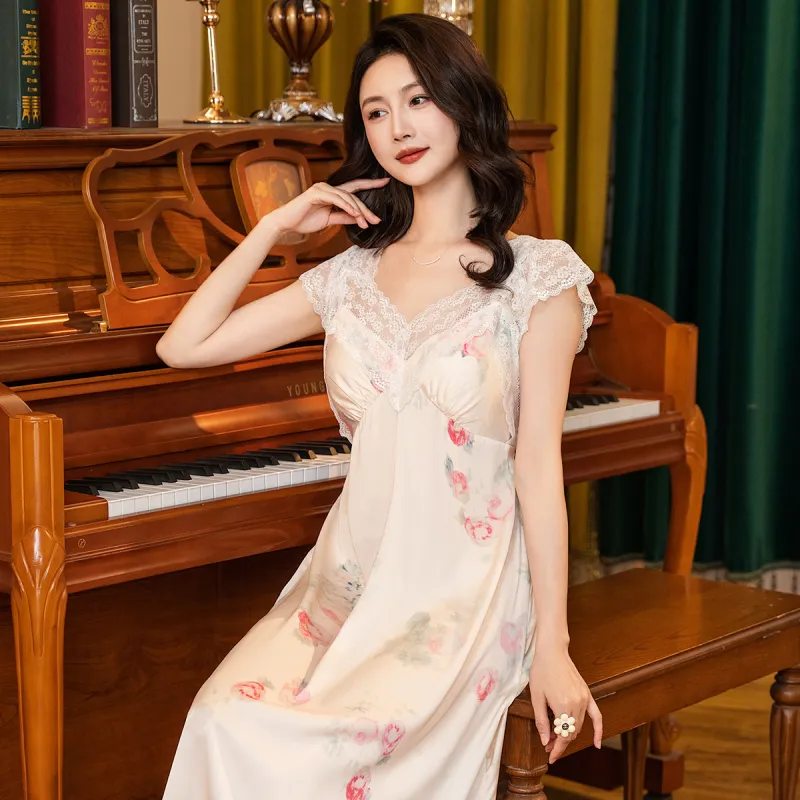 Shanghai Story Nightgown Women's Rose Pink-5