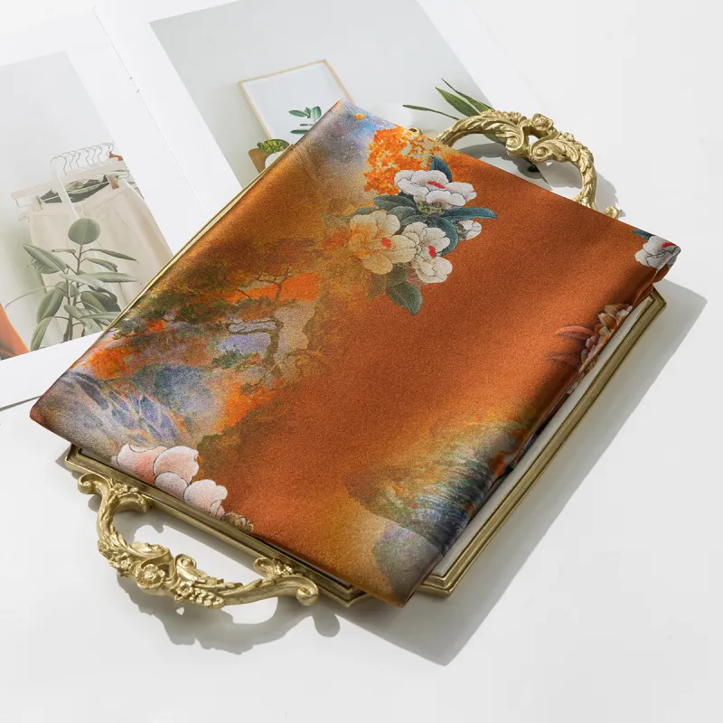 Shanghai Story 100% Mulberry Silk Scarves Women's Enchanted Dreams, Gift Box Set-72