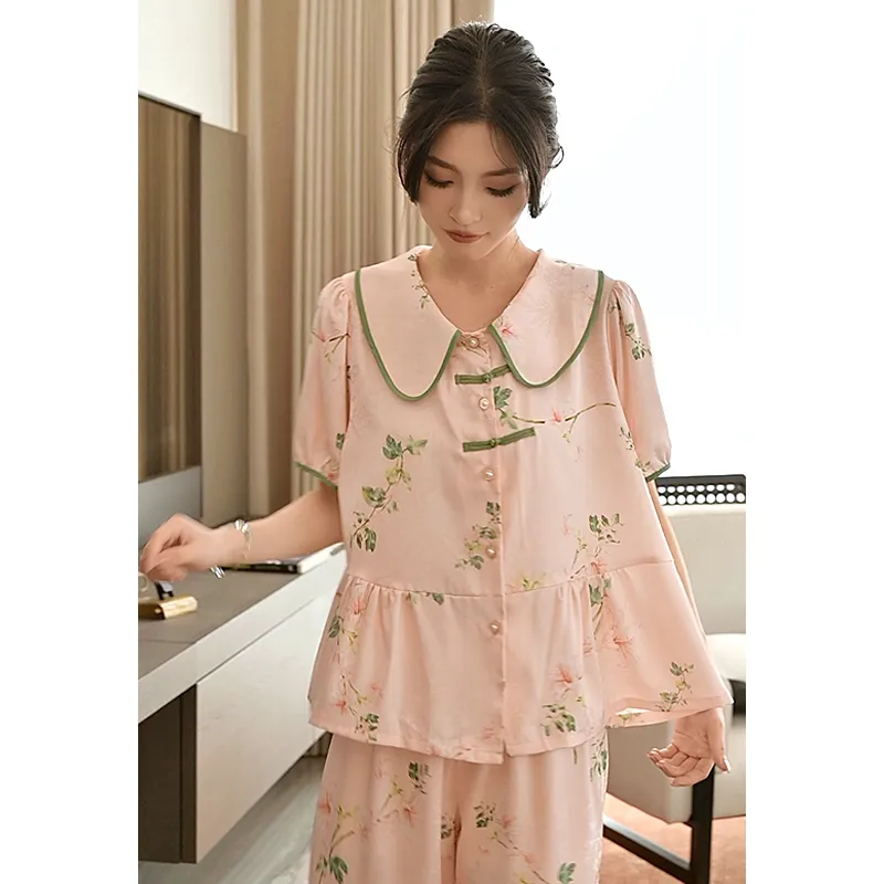 Shanghai Story Pajama Set Women's Light Pink-2