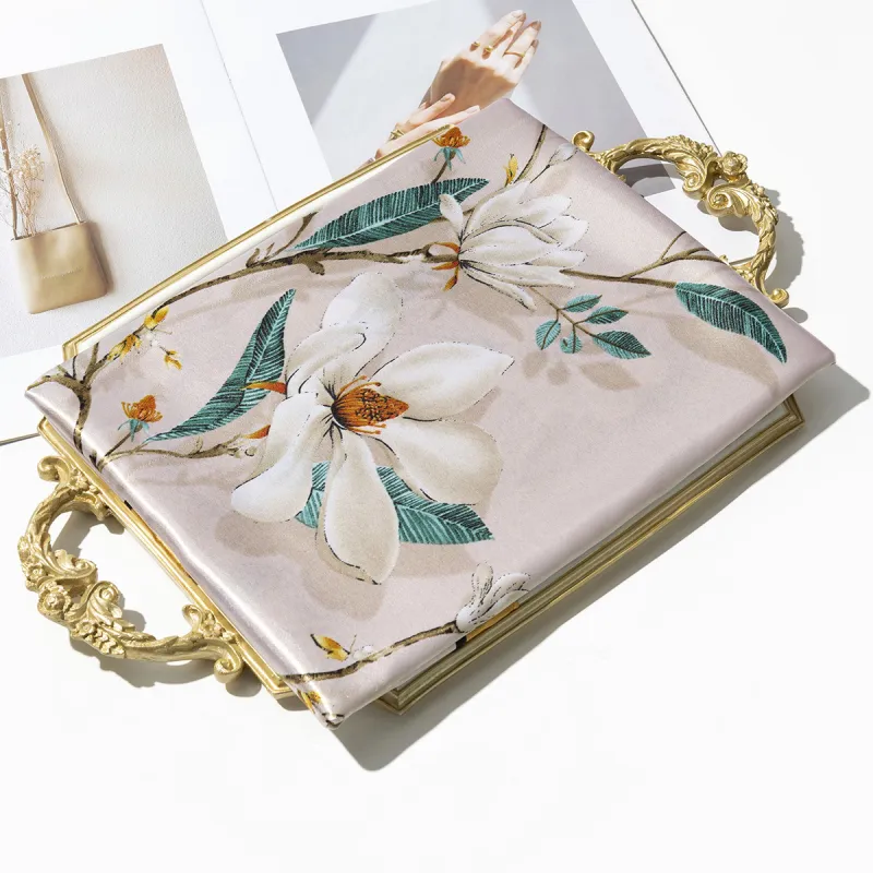 Shanghai Story 100% Polyester Silk Scarves Women's-29