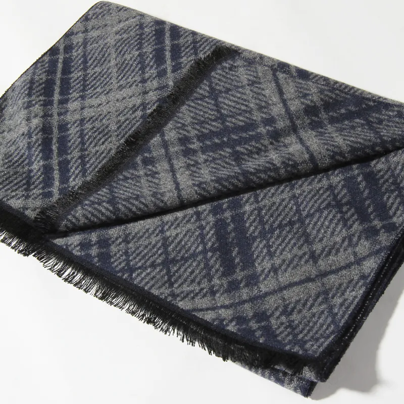 Shanghai Story Polyester Knit Scarves Men's-56