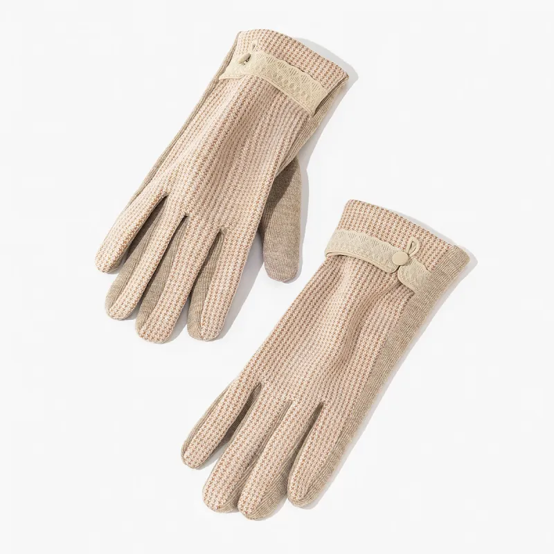 Shanghai Story Blend Knit Gloves Women's Available In 5 Colors-19