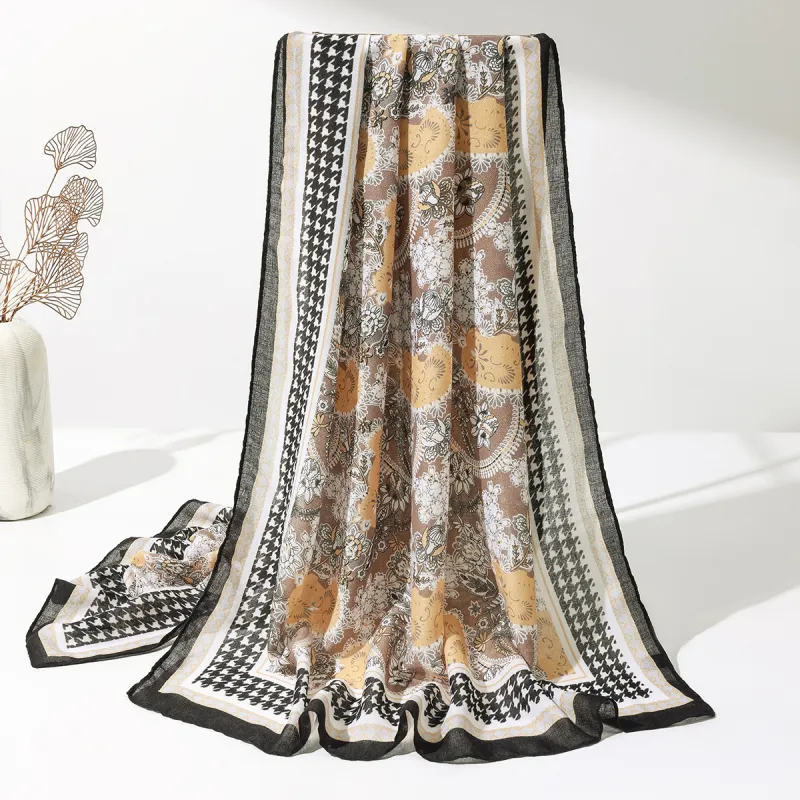 Shanghai Story 100% Polyester Knit Scarves Women's-43