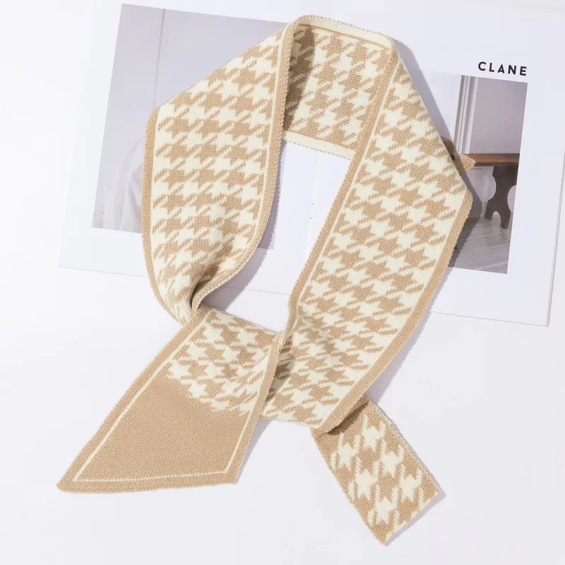Shanghai Story Polyester Knit Scarves Women's-20