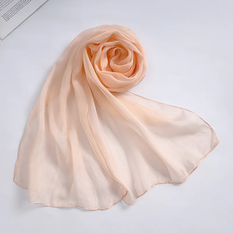Shanghai Story 100% Mulberry Silk Silk Scarves Women's-21