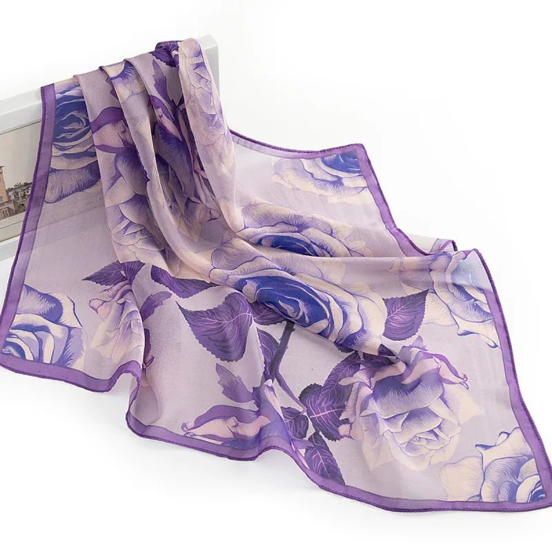 Shanghai Story 100% Mulberry Silk Silk Scarves Women's Ethereal Beauty Shadow Gift Box Set-2