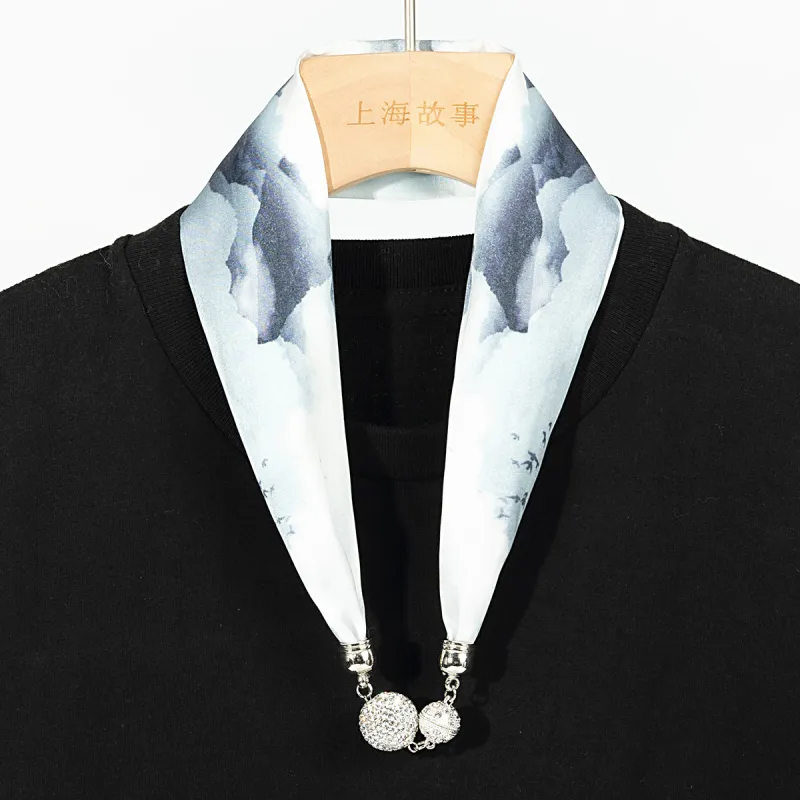 Shanghai Story Silk Scarves Women's-18