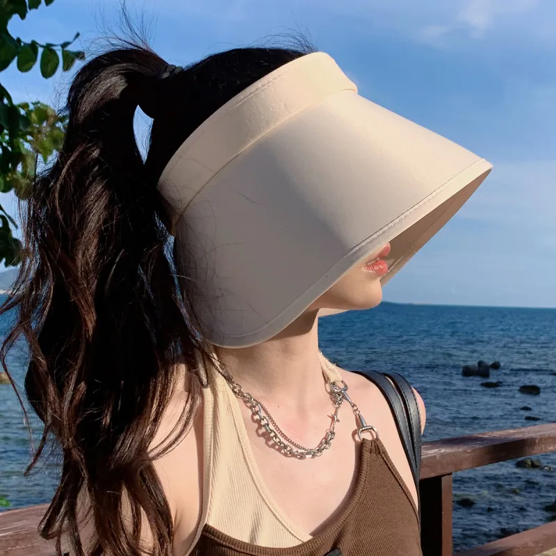 Shanghai Story Polyester Sun Protection Hats Women's-6