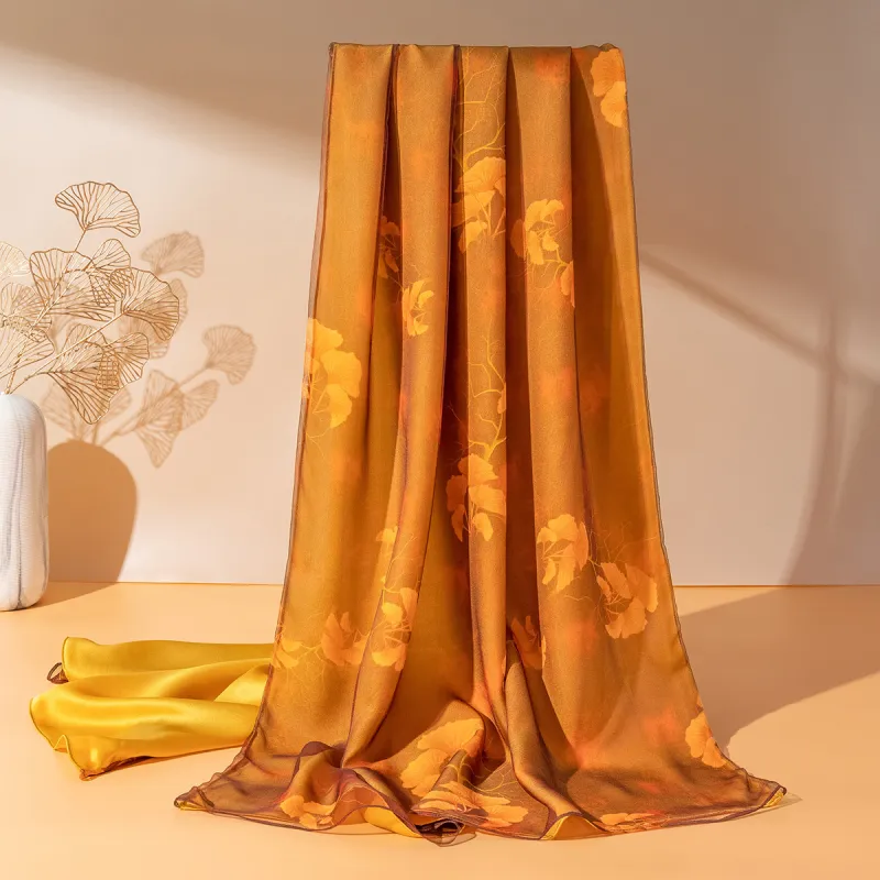 Shanghai Story 100% Mulberry Silk Scarves Women's Enchanted Dreams, Gift Box Set-15