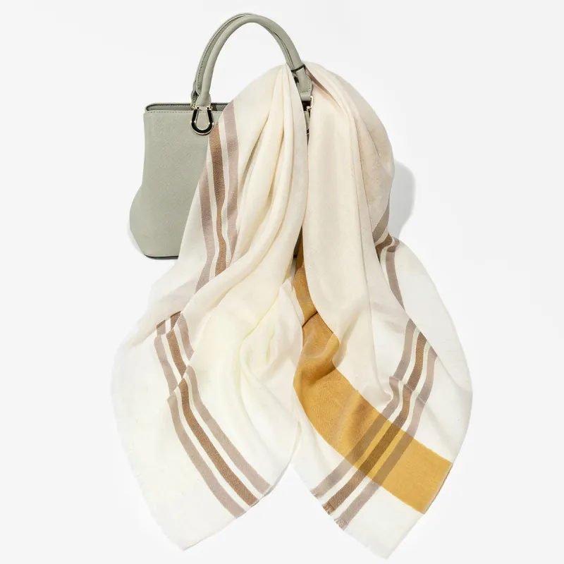 Shanghai Story 100% Sheep Wool Knit Scarves Women's Multiple Colors-6