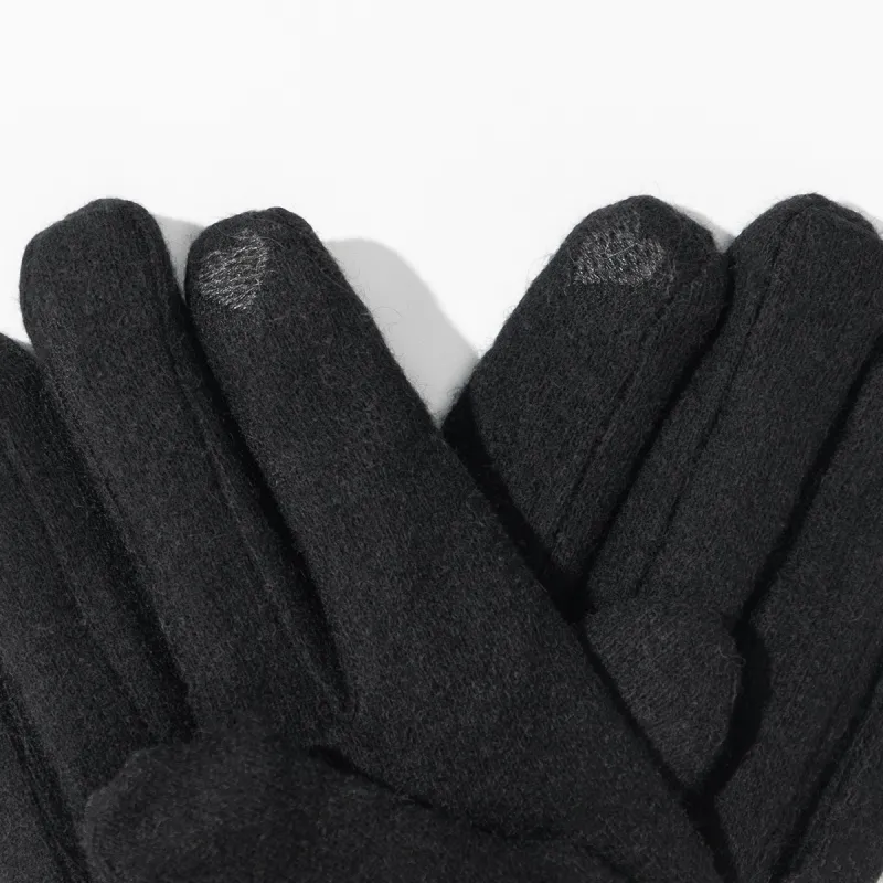 Shanghai Story Wool Blend Knit Gloves Women's 5 Colors-11