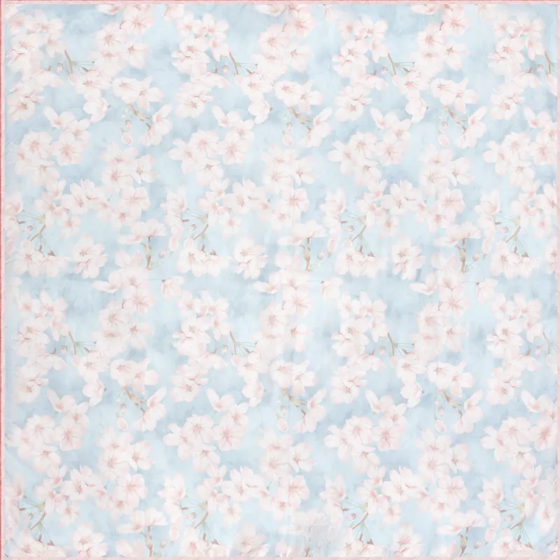 Shanghai Story 100% Mulberry Silk Scarves Women's Spring Song Like A Dream Gift Box Set-4