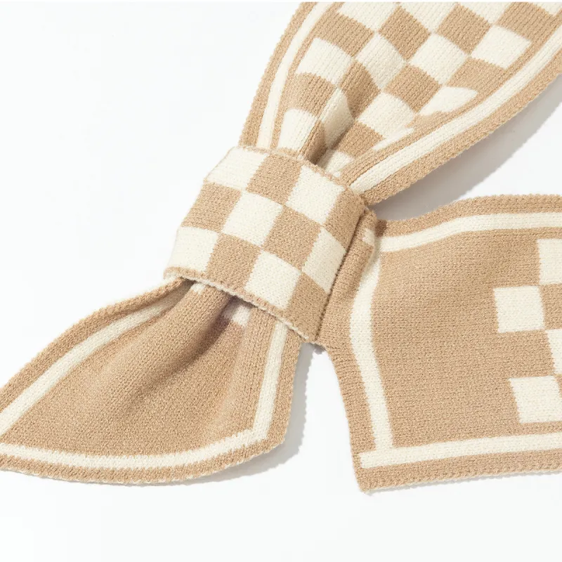 Shanghai Story Polyester Knit Scarves Women's-16