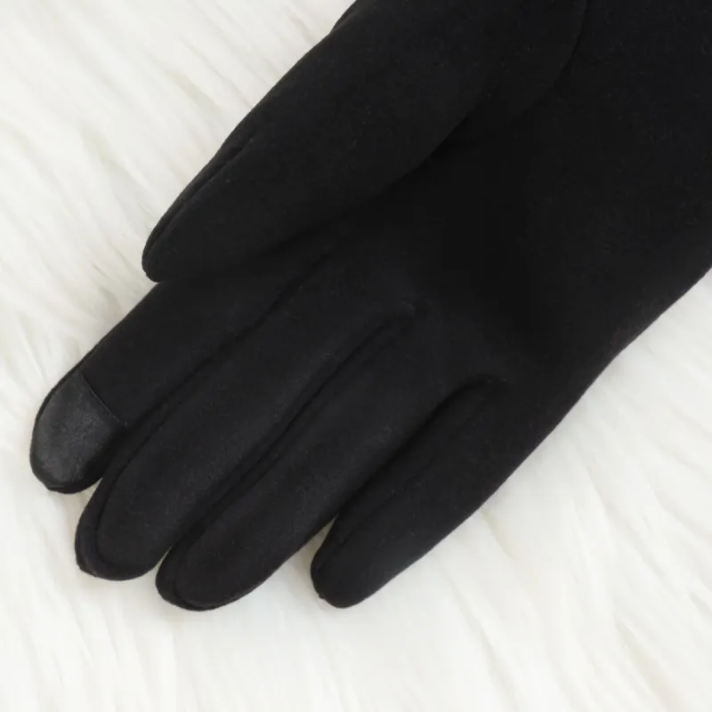 Shanghai Story Polyester Knit Gloves Women's-5