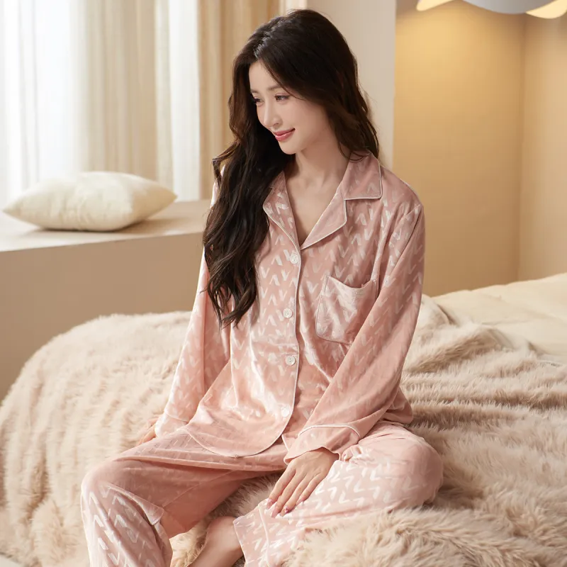 Shanghai Story Pajama Set Women's 2 Piece Set-11
