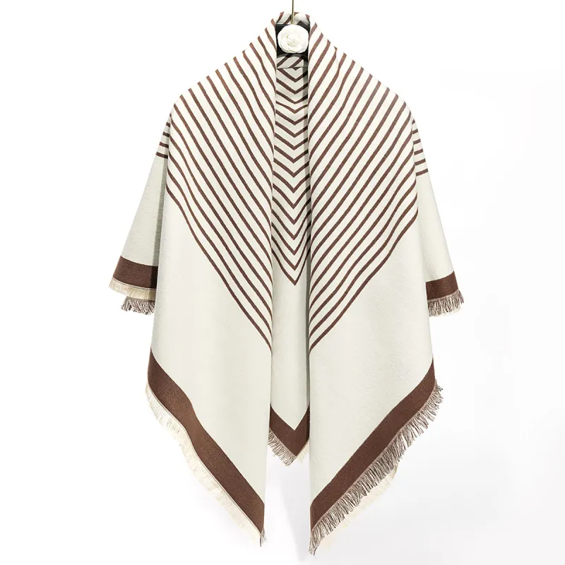 Shanghai Story Polyester Knit Scarves Women's-26