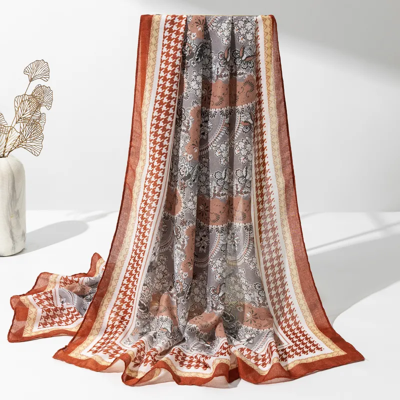 Shanghai Story 100% Polyester Knit Scarves Women's-28