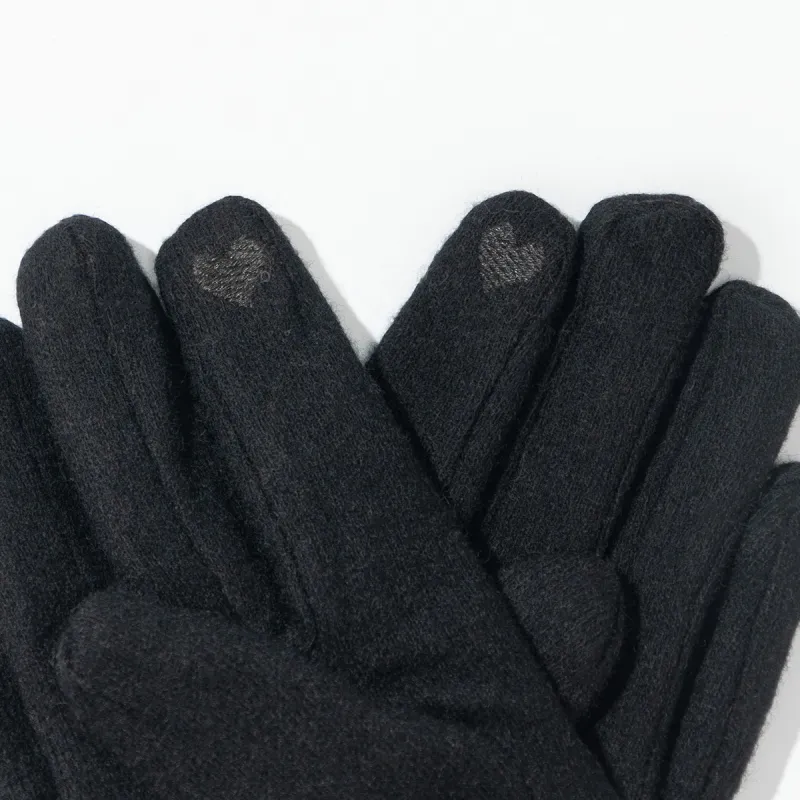 Shanghai Story Sheep Wool Blend Knit Gloves Women's-11