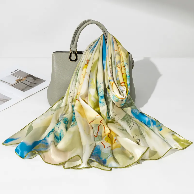 Shanghai Story Mulberry Silk Scarves Women's-28