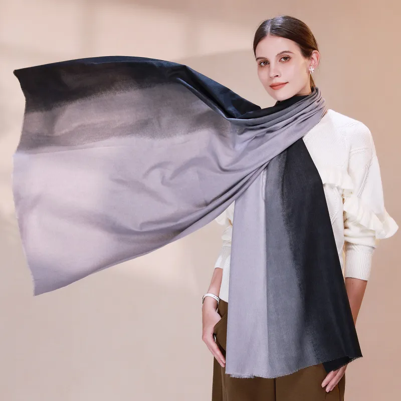 Shanghai Story 100% Polyester Knit Scarves Women's-7