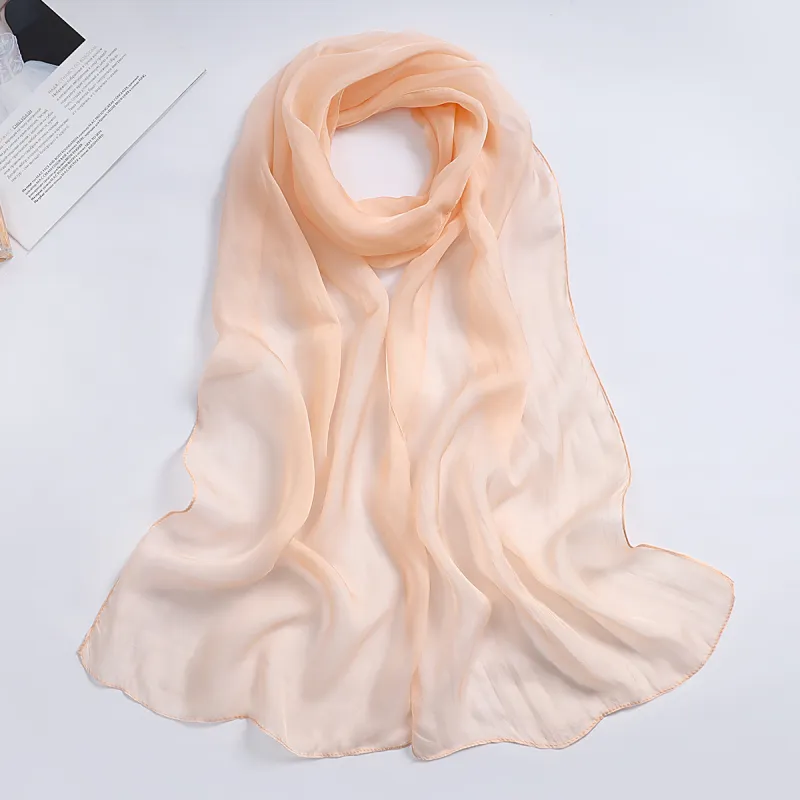 Shanghai Story 100% Mulberry Silk Silk Scarves Women's-20