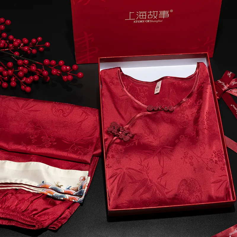 Shanghai Story Pajama Set Gift Box Set Women's-14