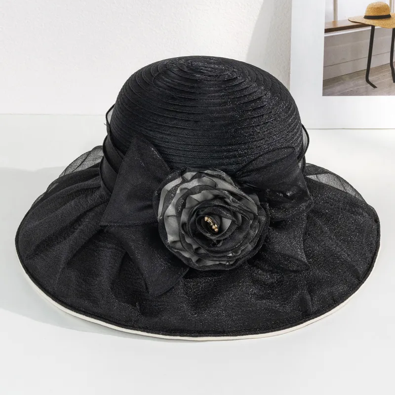 Shanghai Story Polyester Sun Protection Hats Women's-14