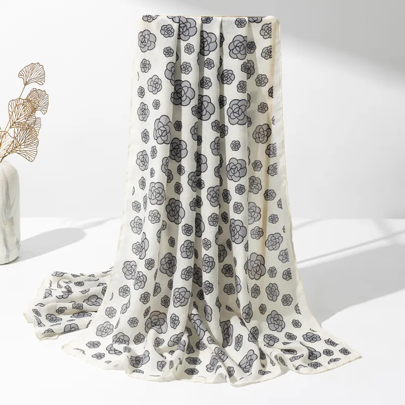 Shanghai Story 100% Polyester Knit Scarves Women's-23