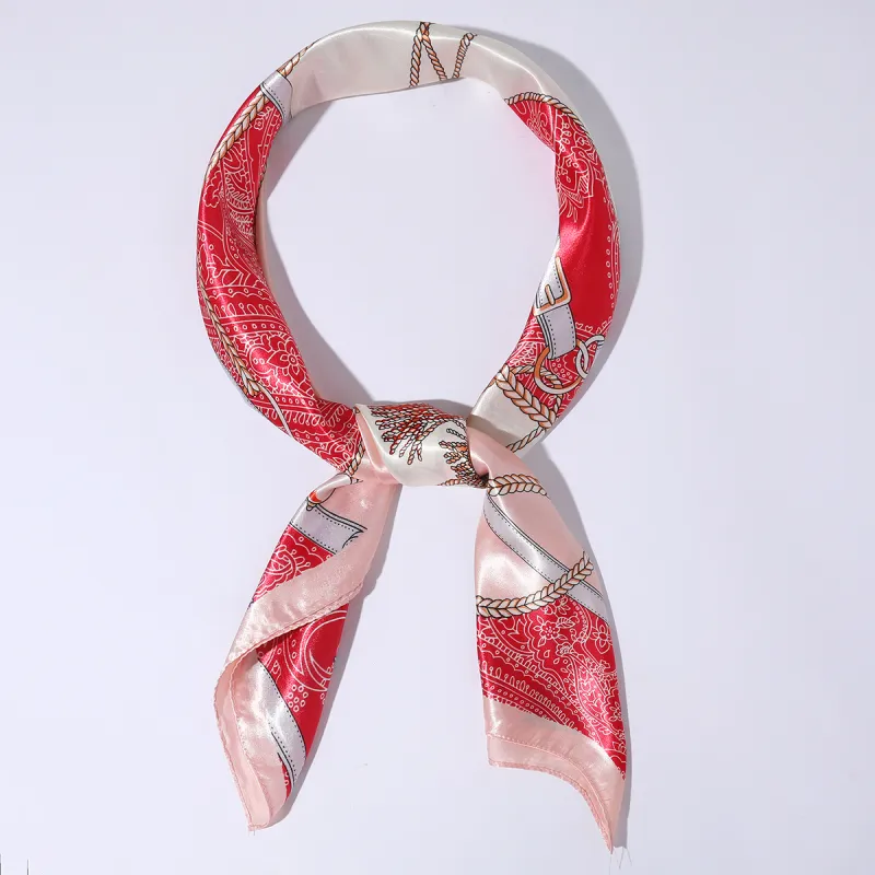 Shanghai Story 100% Polyester Silk Scarves Women's-60