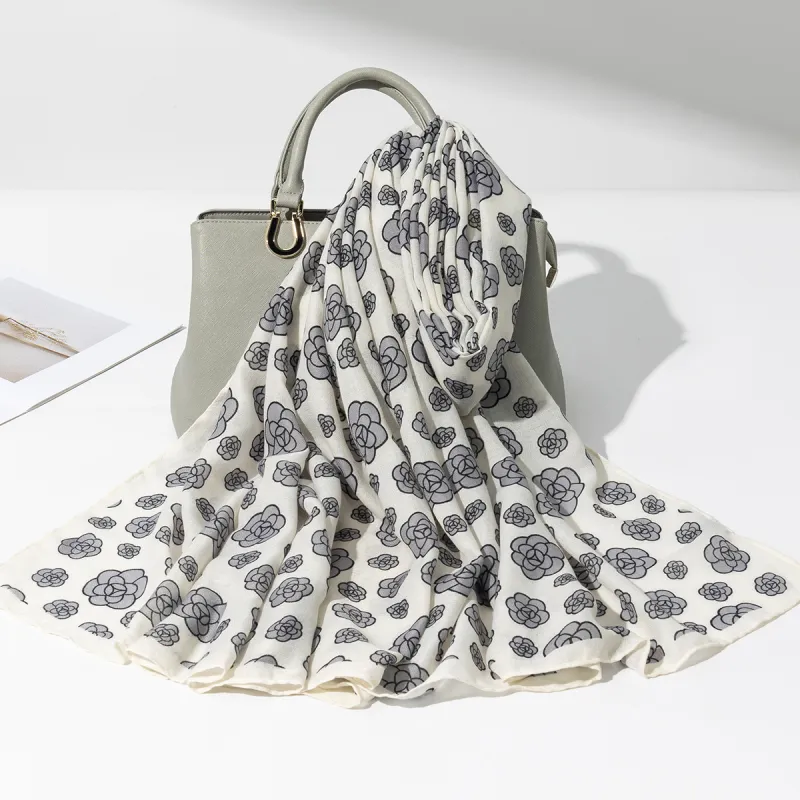 Shanghai Story 100% Polyester Knit Scarves Women's-24