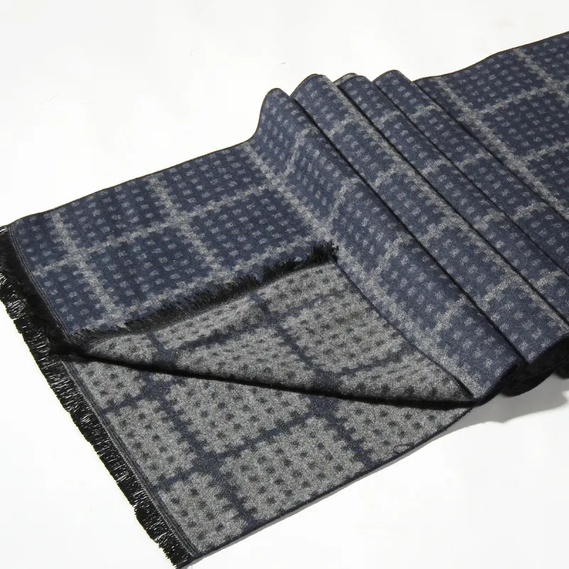 Shanghai Story Polyester Knit Scarves Men's-53