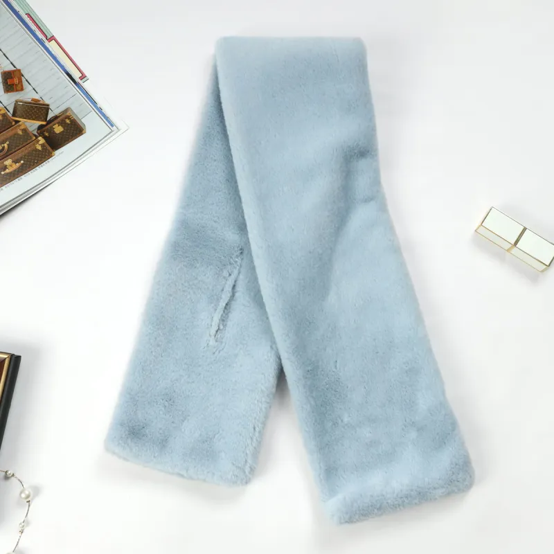 Shanghai Story 100% Polyester Knit Scarves Women's-17