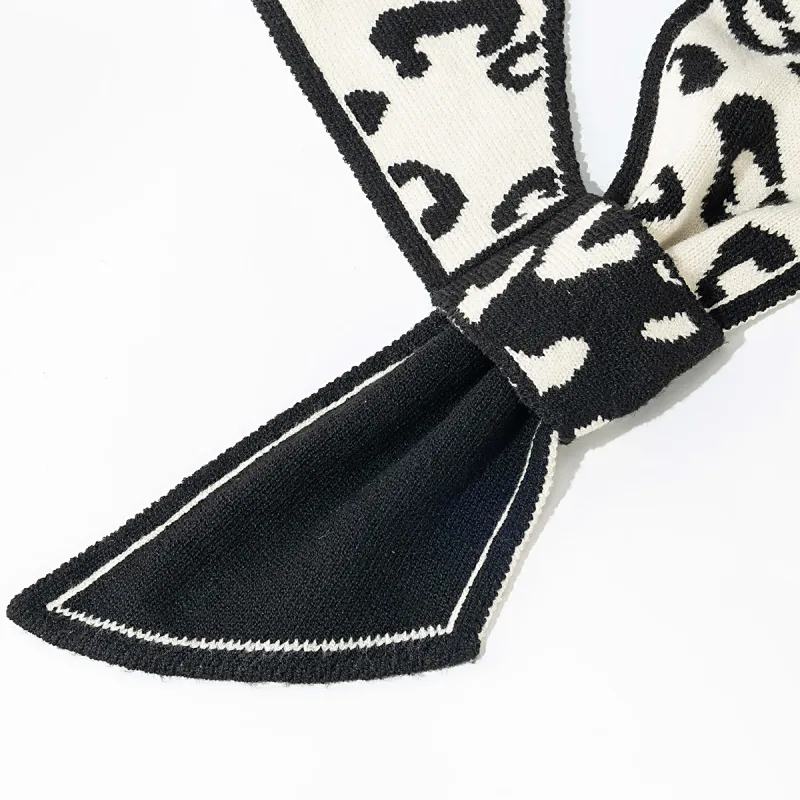 Shanghai Story Polyester Knit Scarves Women's-10