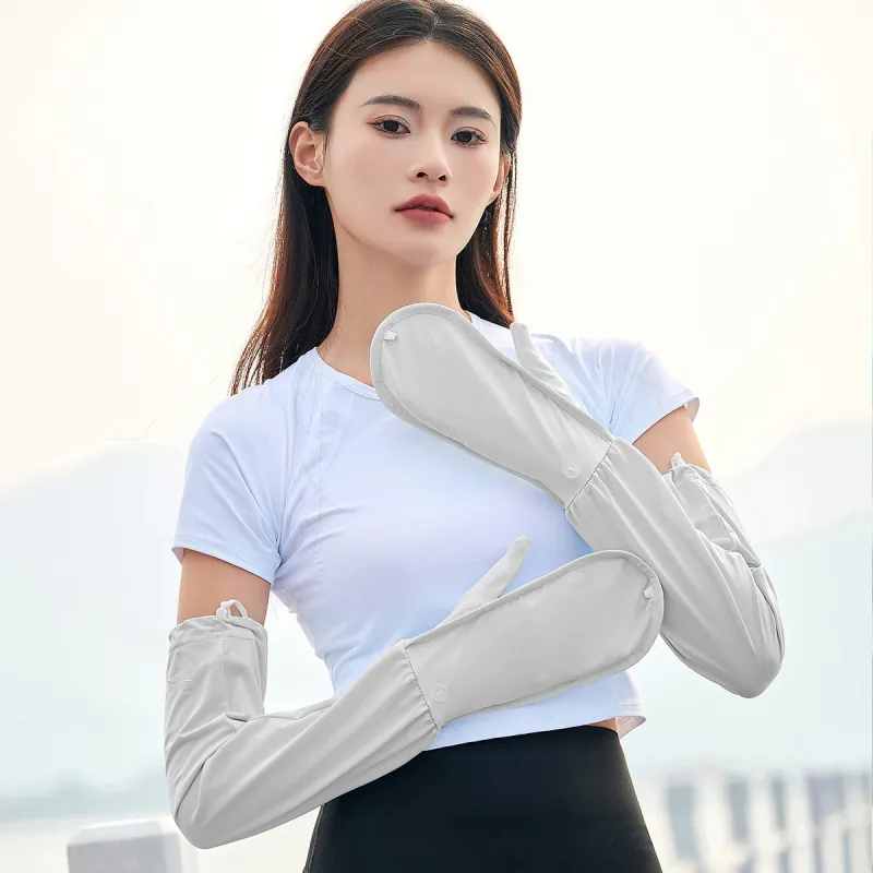 Shanghai Story Polyester, Elastane Sun Protection Sleeves Women's-4