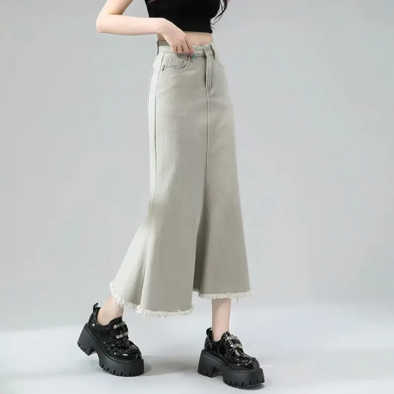 Beautiful Wardrobe Casual Long Skirt Women's-3