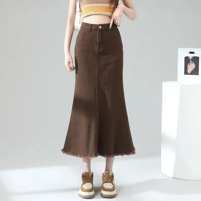 Beautiful Wardrobe Casual Long Skirt Women's-7