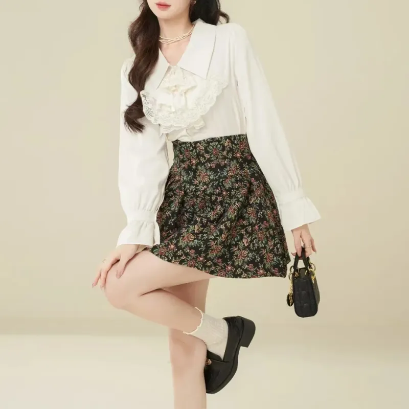 Beautiful Wardrobe Casual Short Skirts Women's Multicolor-5