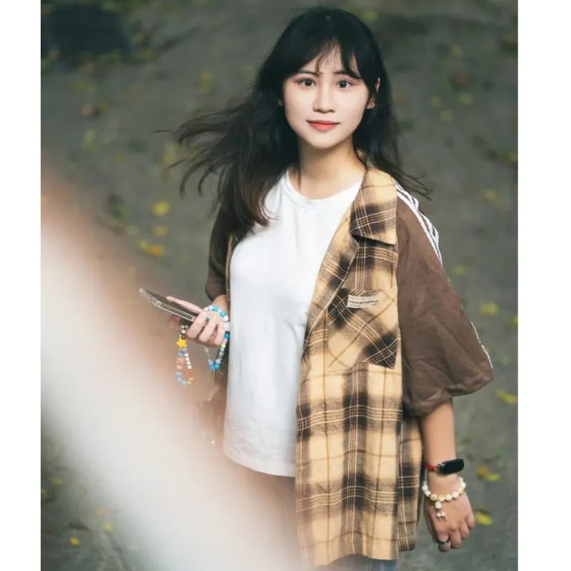 Beautiful Wardrobe T Shirt Unisex Yellow Plaid-2