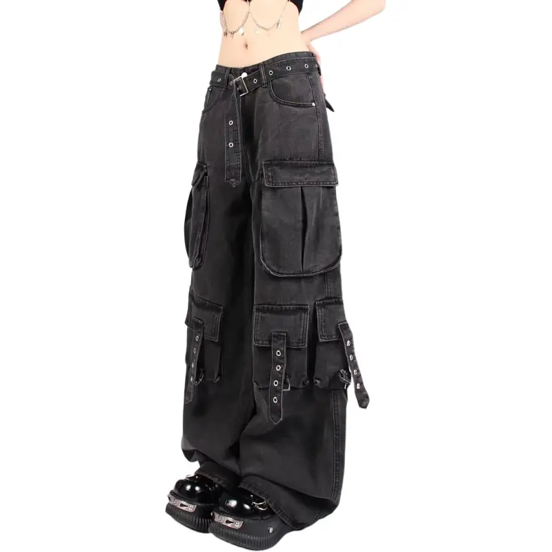 Beautiful Wardrobe Jeans Unisex Black-3