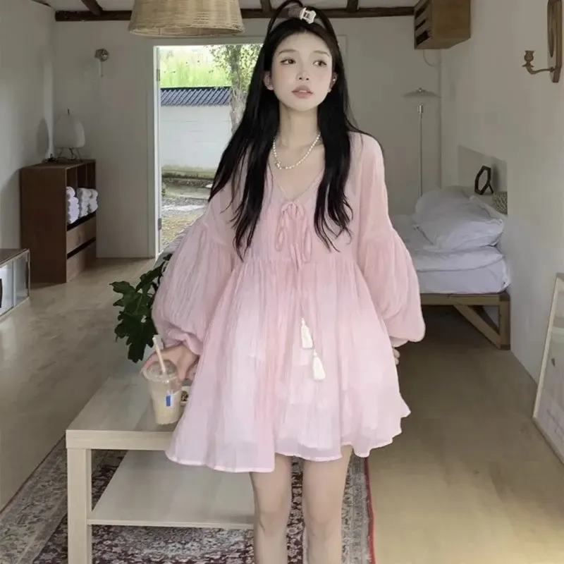 Beautiful Wardrobe Long Sleeved Dress Women's-3