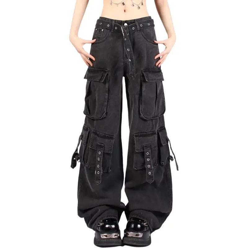 Beautiful Wardrobe Jeans Unisex Black-2