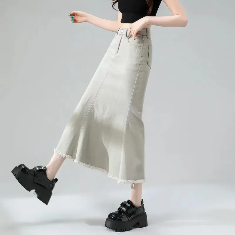 Beautiful Wardrobe Casual Long Skirt Women's-4